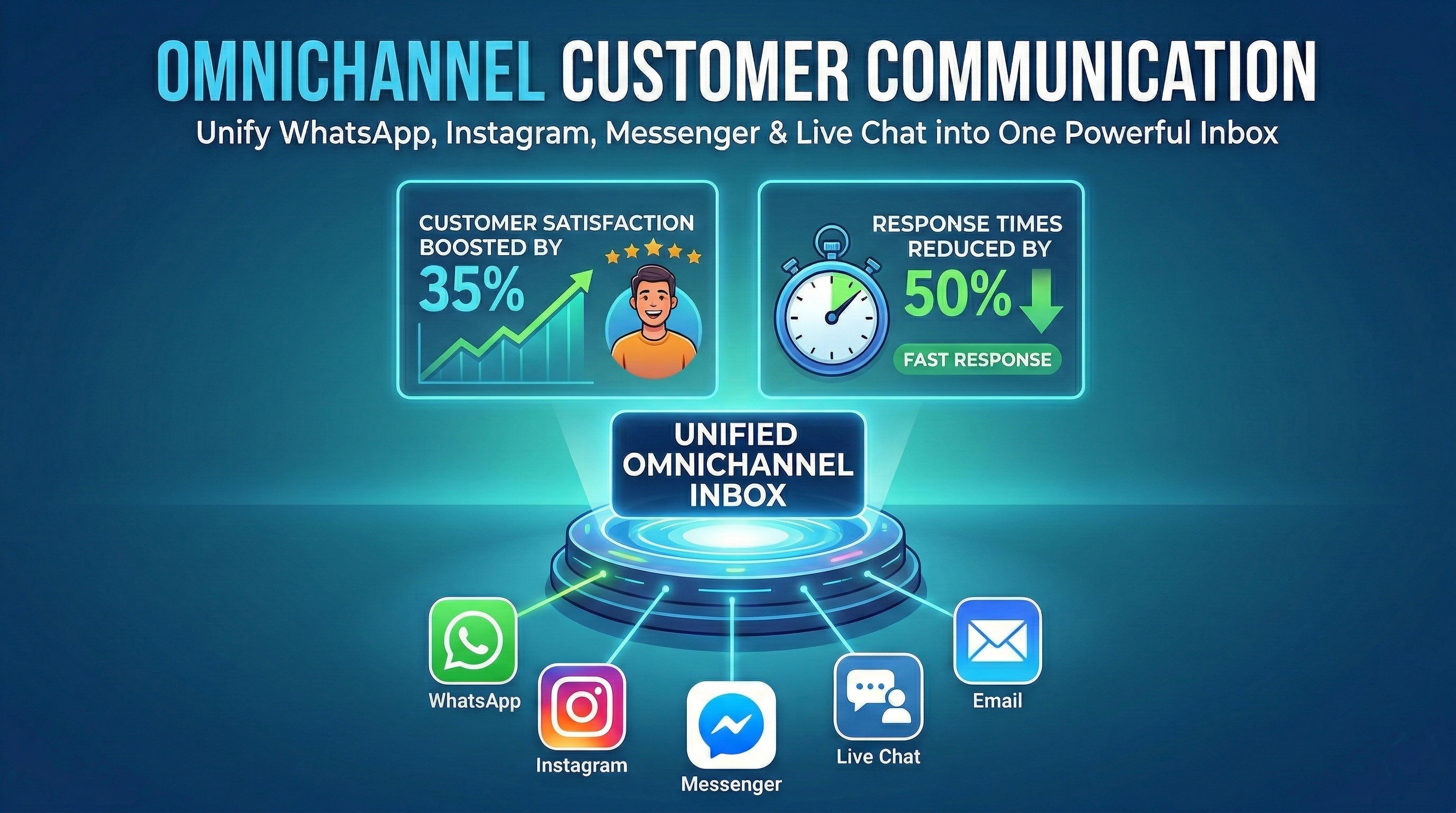 Omnichannel Customer Communication: How to Unify WhatsApp, Instagram & More