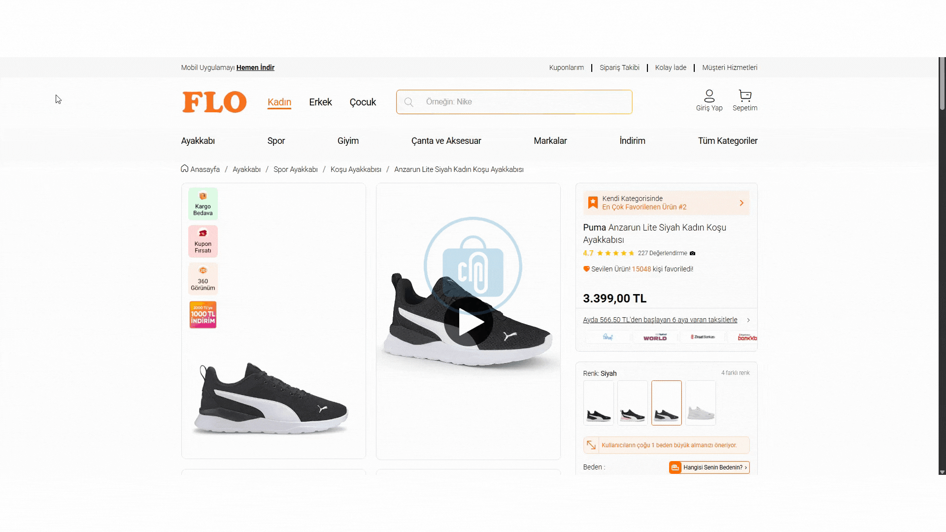 Trendyol ile Beden Önerme