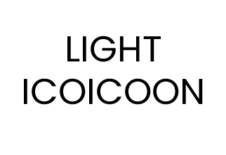 light icoicoon