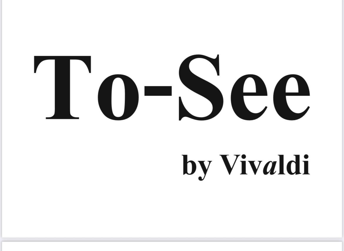 TO-SEE